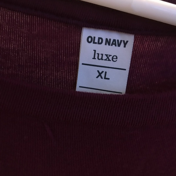 Maroon /purple Old Navy long sleeve - Picture 2 of 5